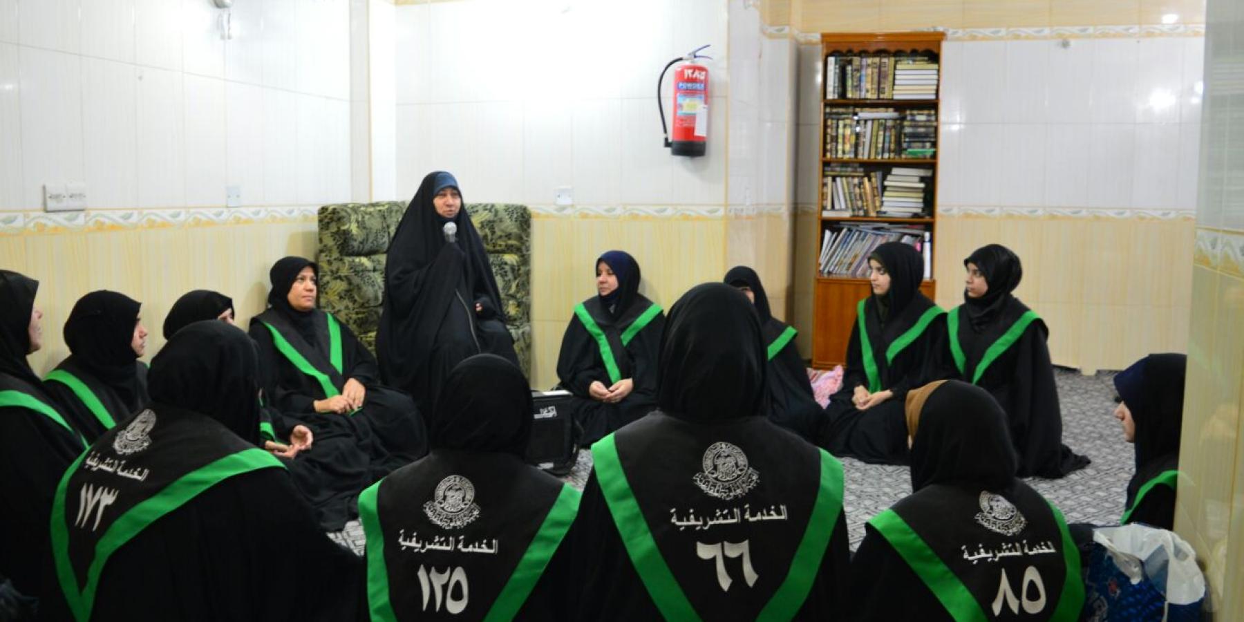 قسم الشؤون النسوية في العتبة العلوية: مائة متطوعة تشرفن بالمشاركة في تقديم الخدمات للزائرات خلال شهر رمضان المبارك