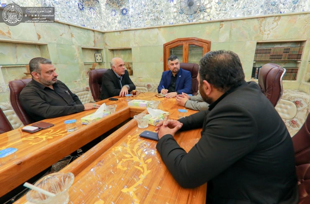 رئيس لجنة العلاقات الخارجية لزيارة الأربعين في العتبة العلوية يبحث مع ممثل بلدية طهران التعاون المشترك