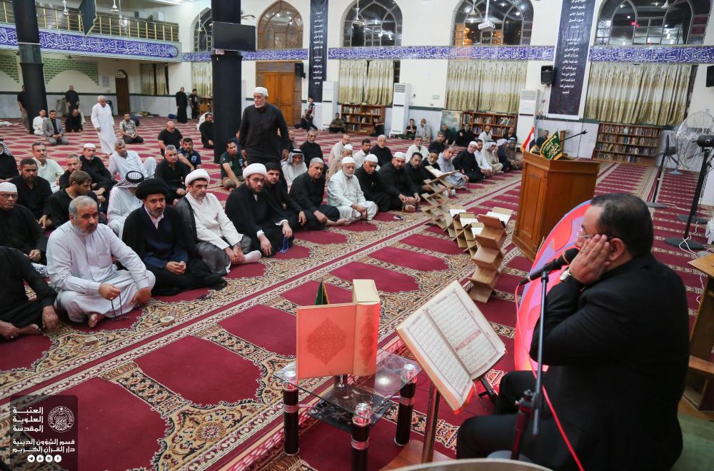 " الإستراحات القرآنية " التابعة للعتبة العلوية تباشر عملها الميداني لخدمة الزائرين في العاصمة بغداد والمحافظات الجنوبية